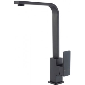 Ikon Ceram Matte Black Sink Mixer